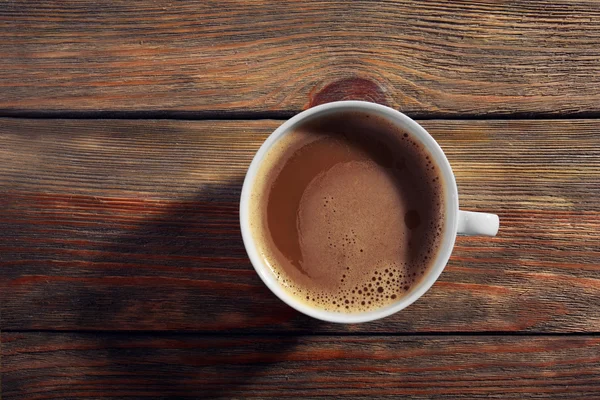 Secangkir kopi dengan busa — Stok Foto