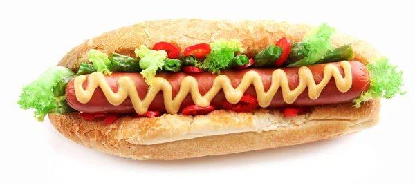 Frisk hotdog - Stock-foto