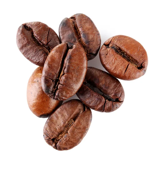 Bruine koffiebonen — Stockfoto
