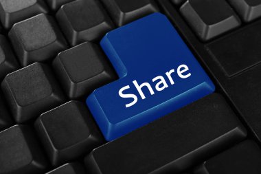 Pay klavye düğme-in yakın çekim