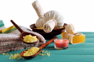 Güzel spa kompozisyonu