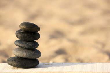 Kum Beach Spa taş yakın çekim