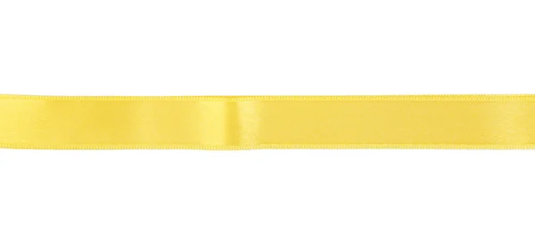 Fita amarela decorativa — Fotografia de Stock