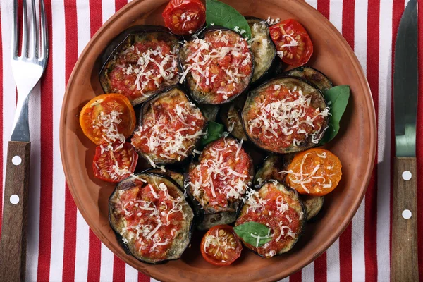 Baked vegetables for breakfast — Stock Photo, Image