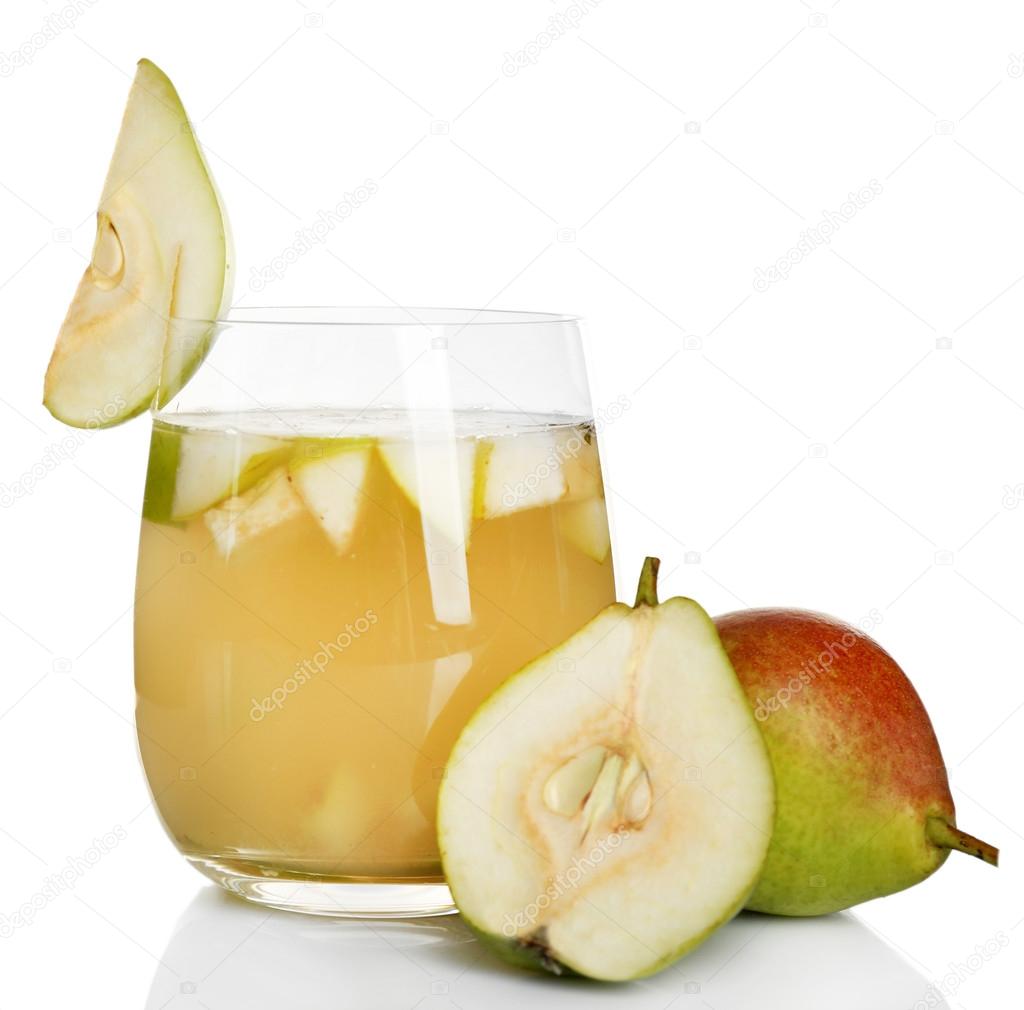 Fresh pear juice