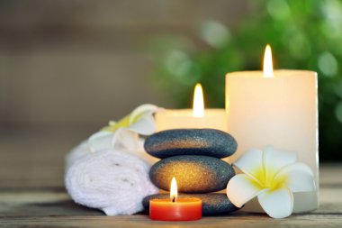 Güzel spa kompozisyonu