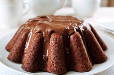 Lezzetli çikolatalı muffin sır ile