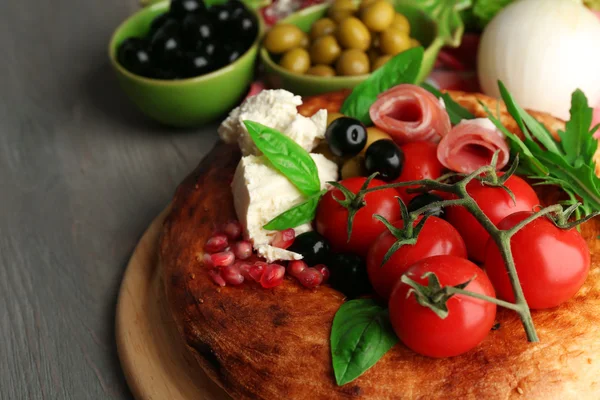 Ingredients of Mediterranean cuisine — Stock Photo, Image