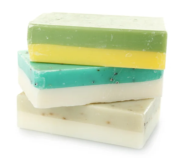 Bars of natural soap — Stock Photo, Image