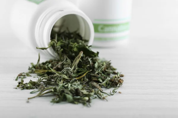 Droge medicinale cannabis — Stockfoto