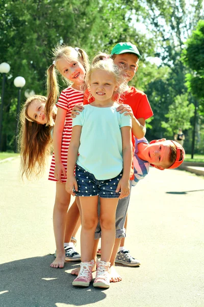 Happy active children — Stock Photo, Image