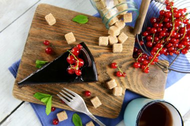 Lezzetli çikolatalı pasta