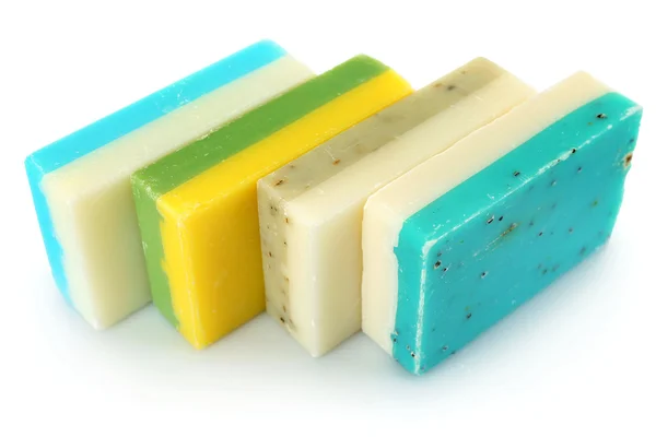 Bars of natural soap — Stock Photo, Image