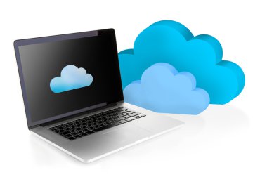 Tablet Pc ile bulutlar