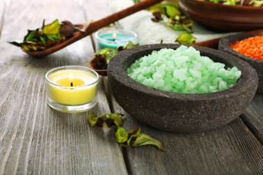 Güzel spa kompozisyonu