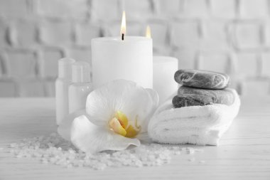 Güzel spa kompozisyonu