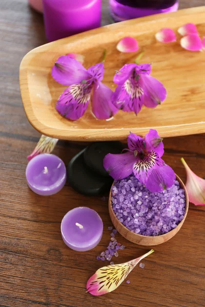 Beautiful composition of spa treatment — Stock Photo, Image