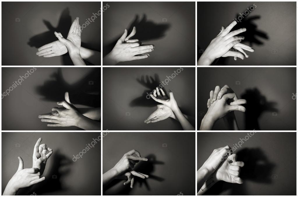 Hands gesture like animals Stock Photo by ©belchonock 85524384 Hands gesture like animals Stock Photo by ©belchonock 85524384