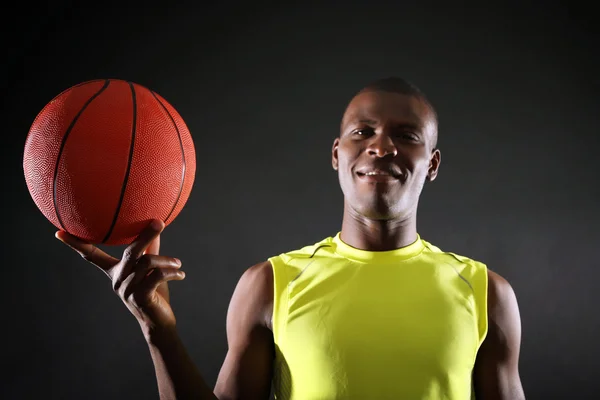 Joueur afro-américain de basket — Photo