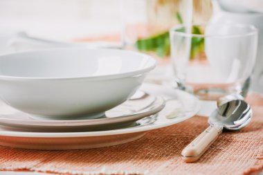 Güzel sofra yakın çekim