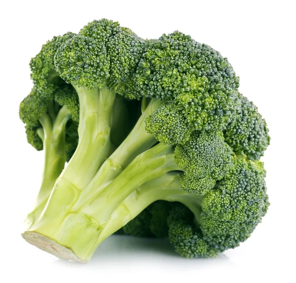 Fresh broccoli isolated on white — Stock Photo, Image