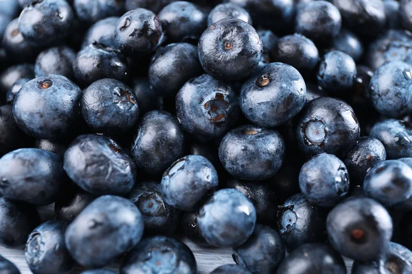 Frische Blaubeeren aus nächster Nähe — Stockfoto