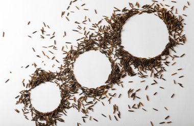 Organik çerçeve arka plan. Gıda doku