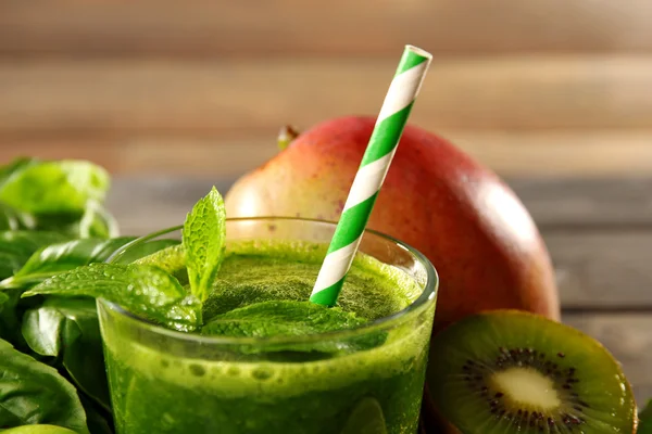 Succo sano verde — Foto Stock