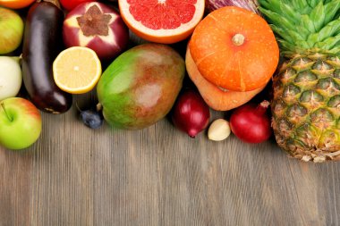 meyve ve sebze tablo