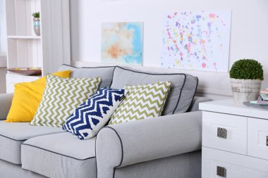 güzel modern oturma odası