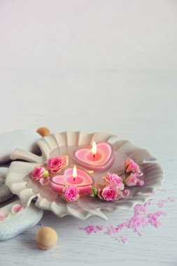 Güzel spa kompozisyonu