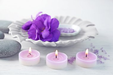 Güzel spa kompozisyonu