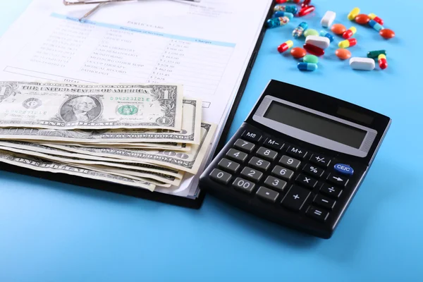 Doctor workplace close up — Stock Photo, Image