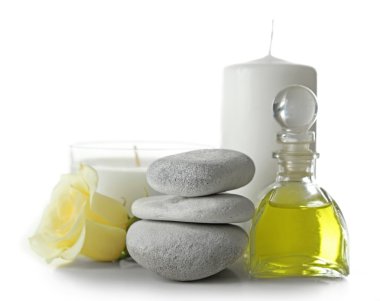 kaplıca tedavisi, beyaz izole güzel kompozisyon