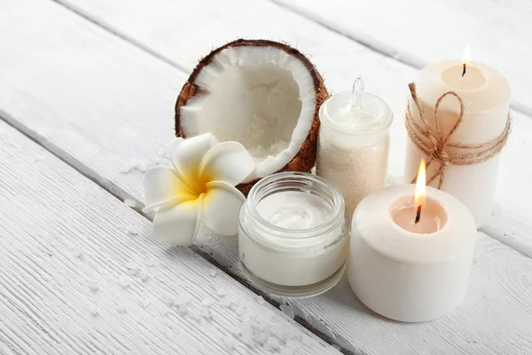 Productos de coco spa —  Fotos de Stock