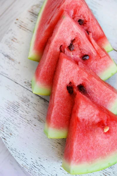 Sliced ripe watermelon — Stock Photo, Image