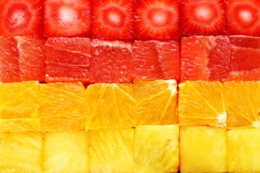 dilimlenmiş meyve arka plan