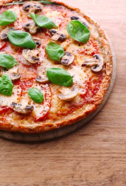sebzeler lezzetli pizza