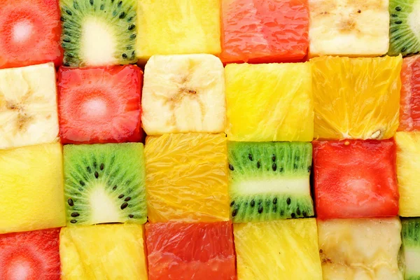 Fondo de frutas en rodajas — Foto de Stock