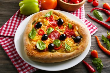 kalp şeklinde pizza