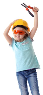 Güzel küçük kız.