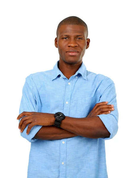 Handsome African American man — Stock Photo, Image