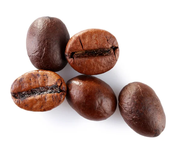 Kahverengi kahve çekirdeği — Stok fotoğraf