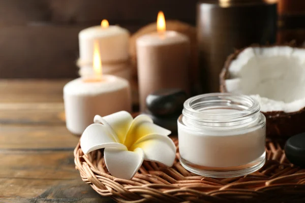 Spa coconut products — Stock Photo, Image