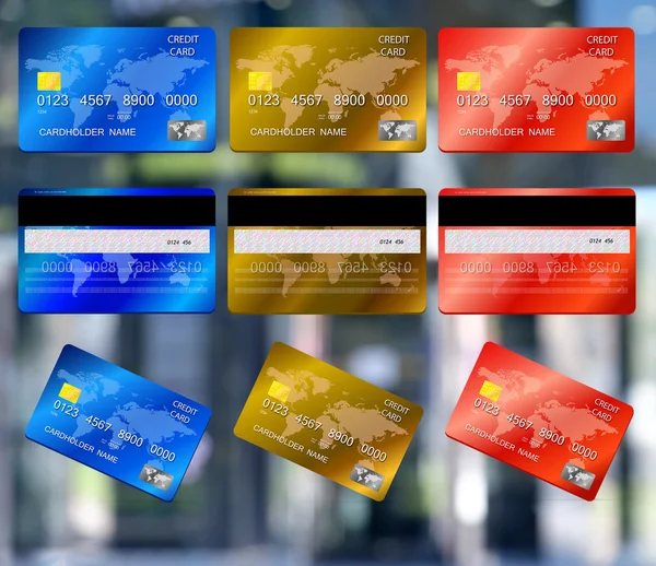 Detailed credit cards