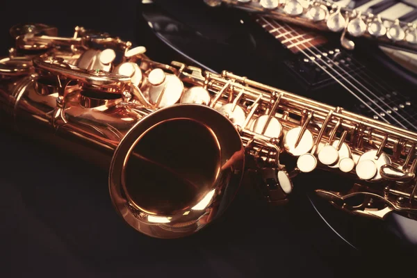 Musical instruments, closeup — Stock Photo, Image