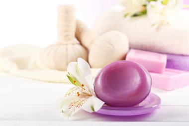 Spa uygulamaları arka plan üzerinde.