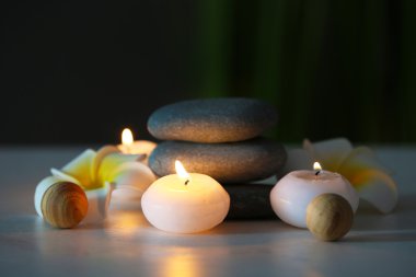 Güzel spa kompozisyonu