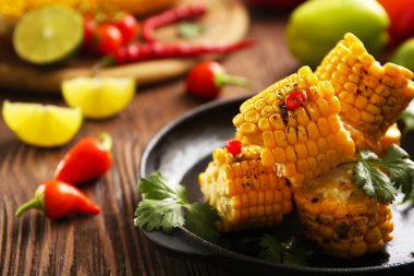 Lezzetli ızgara mısır 