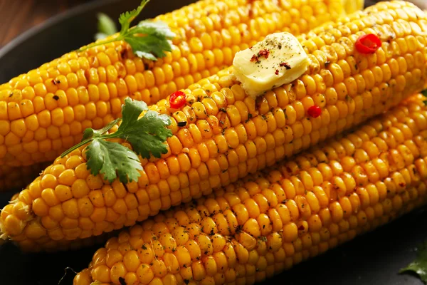 Smaczny kukurydza z grilla — Zdjęcie stockowe